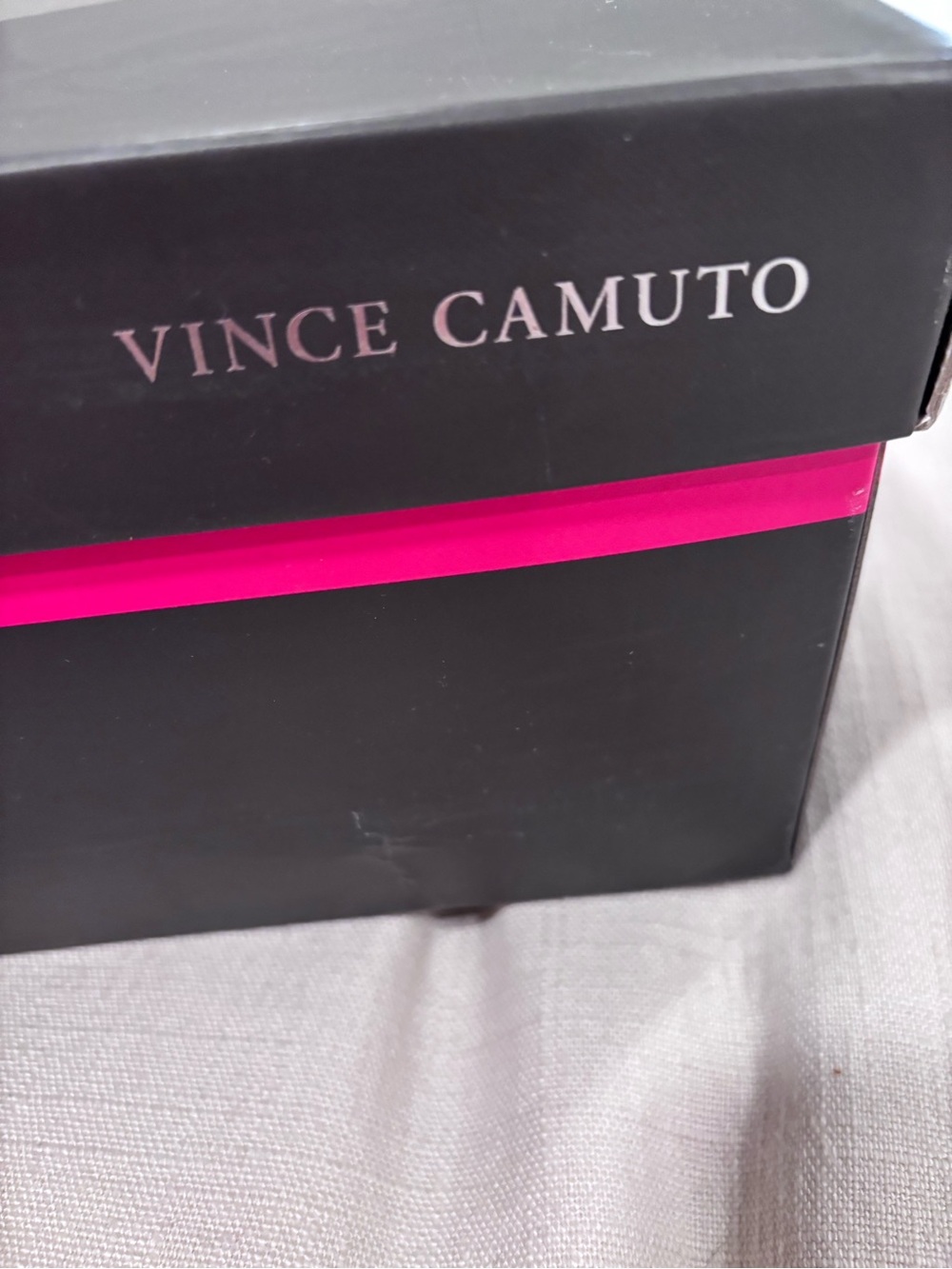 Vince Camuto Phranzie Leather Burgundy Croc-Embossed Knee High Boots - Picture 11 of 12